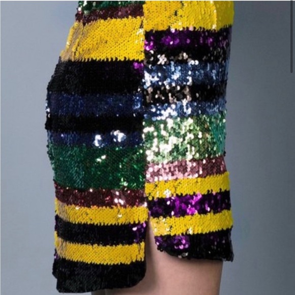ByEgreis sequin multicolor skirt - Picture 8 of 8
